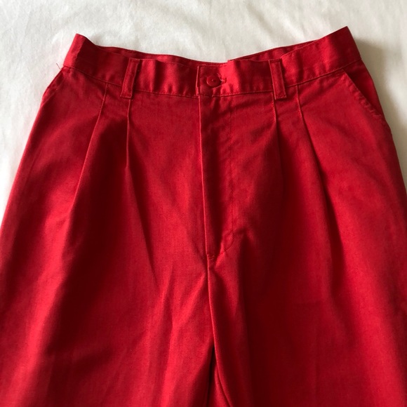 Authentic Vintage Red Trousers - Picture 3 of 3